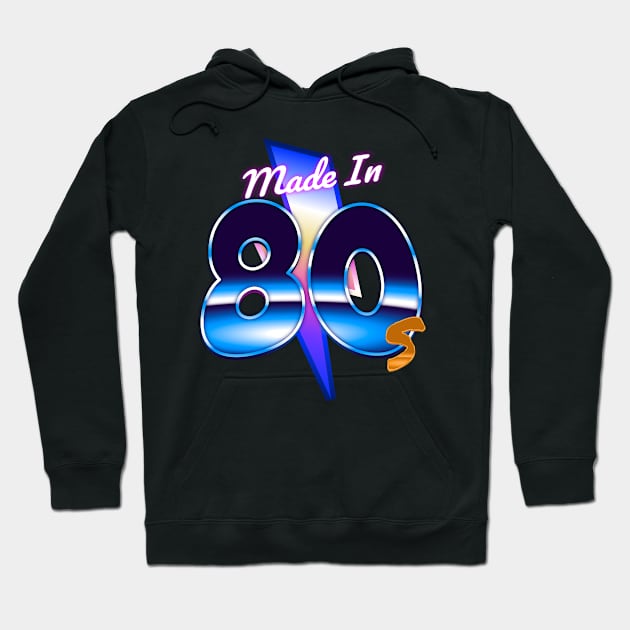 Made in 80s, here Hoodie by moslemme.id